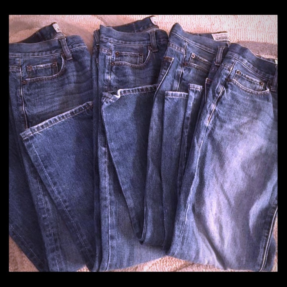 Aeropostale “essex” straight leg 4 pairs